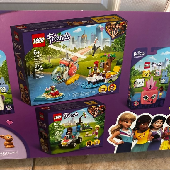 Lego Friends Animal Gift Set 4 in 1 Item 66673 New in Box - Picture 8 of 10